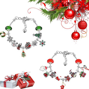 DIY Christmas Bracelets Set