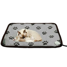 Load image into Gallery viewer, Pet Heating Pad For Dog Cat Heat Mat Indoor Electric Waterproof Dog Heated Pad With Chew Resistant Cord Winter Pet Blanket Warmer
