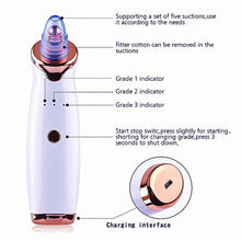 Load image into Gallery viewer, Facial Blackhead Remover Electric Vacuum Machine
